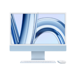 Apple iMac 24” 4.5K Retina, Apple M4 10C CPU, 10C GPU/16GB/256GB SSD/Blue/INT Apple