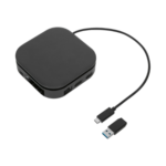 Targus Universal DisplayLink USB-C Dual Monitor Travel Docking Station, 80W - Image 7