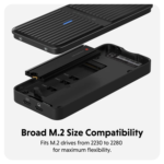 Hyper HyperDrive Next USB4 M.2 PCIe Enclosure HD2500GL - Image 3