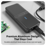 Hyper HyperDrive Next USB4 M.2 PCIe Enclosure HD2500GL - Image 6