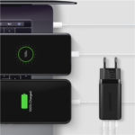 AXAGON GaN wallcharger 3x port (USB-A + 2x USB-C), 65W ACU-DPQ65 - Image 6