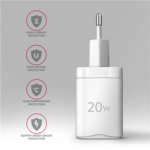 AXAGON Wallcharger 2x port (USB-A + USB-C), 20W ACU-PQ20W - Image 5