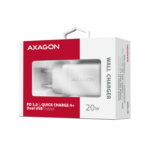 AXAGON Wallcharger 2x port (USB-A + USB-C), 20W ACU-PQ20W - Image 10