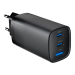Cablexpert 3-port 65 W GaN USB PowerDelivery fast charger TA-UC-PDQC65-01-BK - Image 4