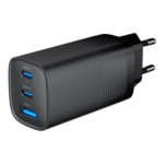 Cablexpert 3-port 65 W GaN USB PowerDelivery fast charger TA-UC-PDQC65-01-BK - Image 5