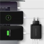 AXAGON GaN wallcharger, 3x port (USB-A + 2x USB-C), PD3.0/PPS/QC4+/SFC2.0/AFC/SCP/FCP/Apple, 100W ACU-DPQ100 - Image 6