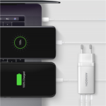 AXAGON GaN wallcharger 3x port (USB-A + 2x USB-C), PD3.0/PPS/QC4+/SFC2.0/AFC/SCP/FCP/Apple, 65W ACU-DPQ65W - Image 6