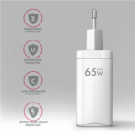 AXAGON GaN wallcharger 3x port (USB-A + 2x USB-C), PD3.0/PPS/QC4+/SFC2.0/AFC/SCP/FCP/Apple, 65W ACU-DPQ65W - Image 7