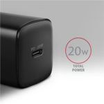 AXAGON Wallcharger 1x port USB-C, PD3.0/PPS/QC4+/AFC/FCP/Apple, 20W ACU-PD20 - Image 3