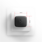 AXAGON Wallcharger 1x port USB-C, PD3.0/PPS/QC4+/AFC/FCP/Apple, 20W ACU-PD20 - Image 4