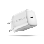 AXAGON Wallcharger 1x port USB-C, PD3.0 / PPS /QC4+/AFC/FCP/Apple, 20W ACU-PD20W