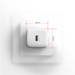 AXAGON Wallcharger 1x port USB-C, PD3.0 / PPS /QC4+/AFC/FCP/Apple, 20W ACU-PD20W - Image 7