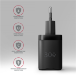 AXAGON Sil wallcharger 1x port USB-C, PD3.0/PPS/QC4+/SFC/AFC/Apple, 30W ACU-PD30 - Image 6