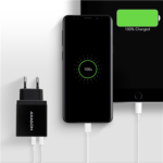 AXAGON Dual wallcharger 240V/2x USB port QC3.0/AFC/FCP and 5V-1.2A, 24W ACU-QS24 - Image 6