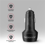 AXAGON Car charger 48W, USB-A + USB-C, PD3.0/PPS/QC4+/SFC PWC-PQ48 - Image 6
