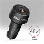 AXAGON Car charger 48W, USB-A + USB-C, PD3.0/PPS/QC4+/SFC PWC-PQ48 - Image 8