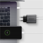 AXAGON Wall charger 67W, USB-A + USB-C, PD3.0/PPS/QC4+/SF ACU-PQ67D - Image 4