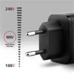AXAGON Wall charger 67W, USB-A + USB-C, PD3.0/PPS/QC4+/SF ACU-PQ67D - Image 5