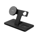 Fixed MagPowerstation 3-in-1 wireless charging stand with MagSafe mount support - Image 3