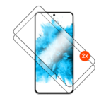 FIXED Full Cover 2,5D Tempered Glass with applicator for Samsung Galaxy A57 5G, 2 pcs, black Fixed Full Cover 2.5D