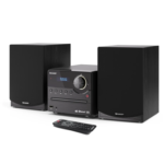 Sharp XL-B517D(BK) Hi-Fi Micro System, CD/FM/USB/Bluetooth v5.0, Aux-in, 45W, Black Sharp - Image 2