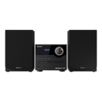 Sharp XL-B517D(BK) Hi-Fi Micro System, CD/FM/USB/Bluetooth v5.0, Aux-in, 45W, Black Sharp - Image 11