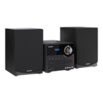 Sharp XL-B517D(BK) Hi-Fi Micro System, CD/FM/USB/Bluetooth v5.0, Aux-in, 45W, Black Sharp - Image 12